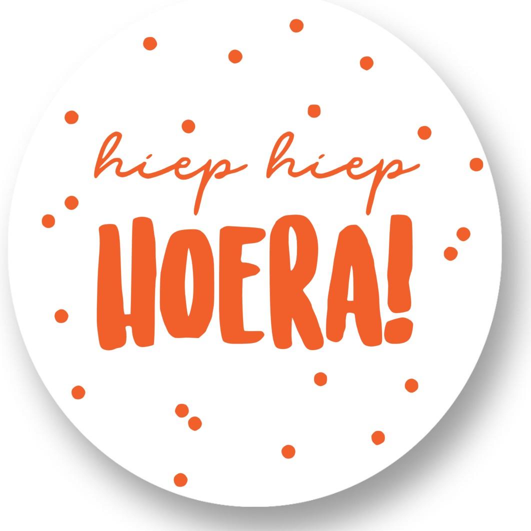 Hiep Hiep Hoera Sluitstickers - Afbeelding 6