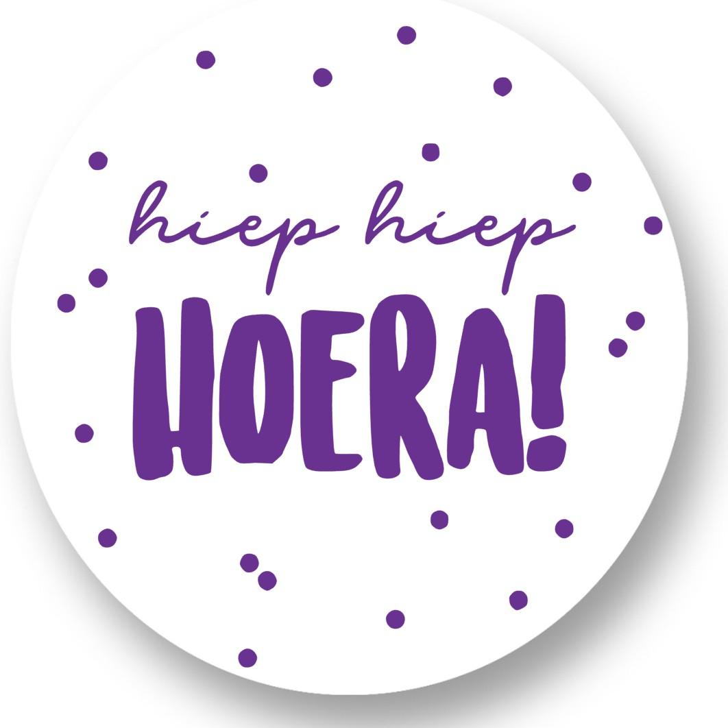 Hiep Hiep Hoera Sluitstickers - Afbeelding 4