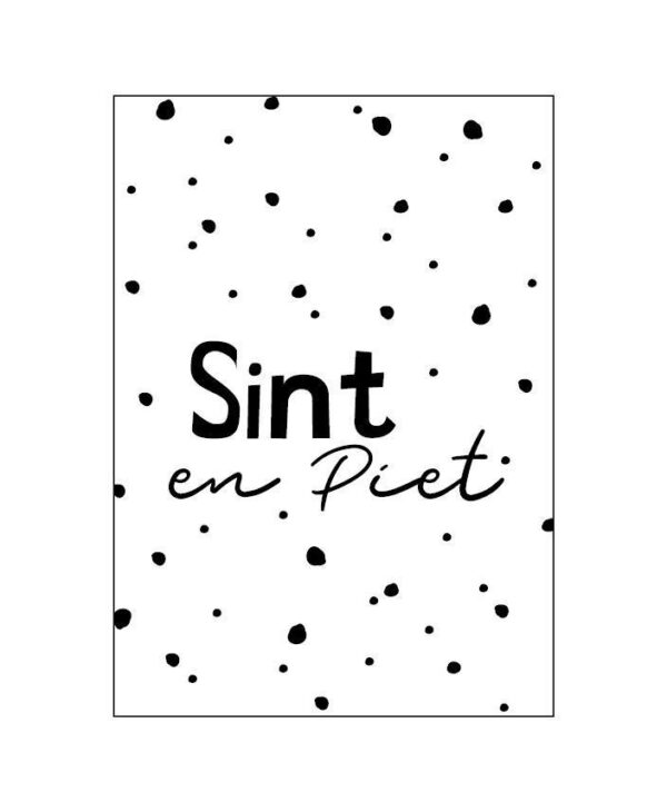 Wenskaart sint piet