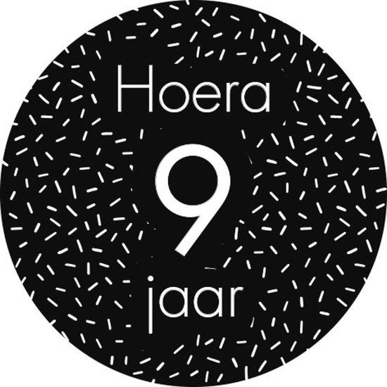 Hoera 9 jaar