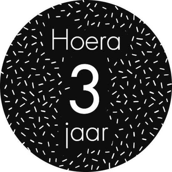 Hoera 3 jaar