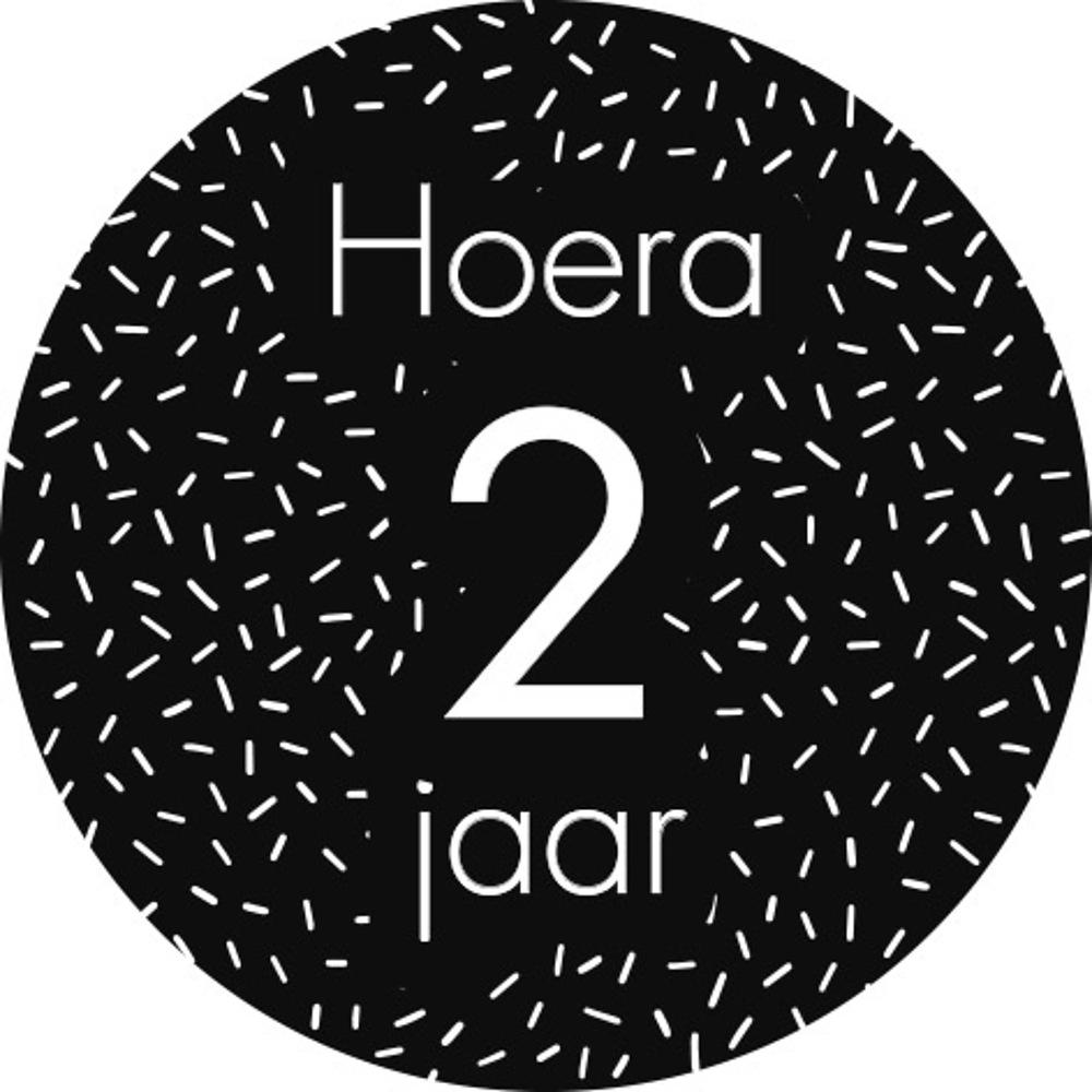 Hoera 2 jaar