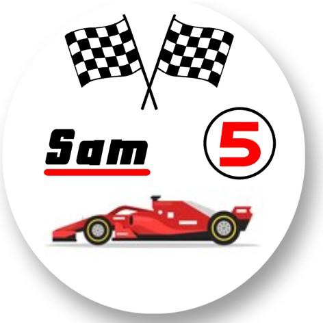 Cars Sluitstickers - Afbeelding 2