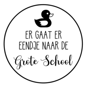 Eendje Sluitstickers