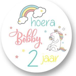 Unicorn Sluitstickers