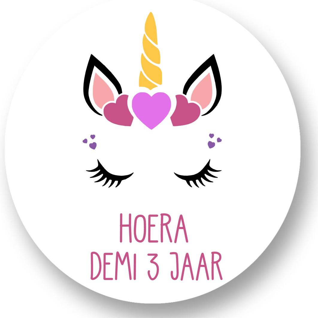 Unicorn Sluitstickers - Afbeelding 2