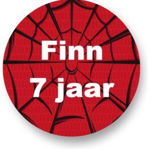 Spiderweb Sluitstickers