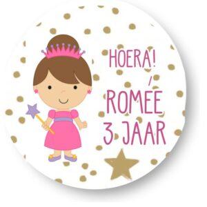 Prinses Sluitstickers