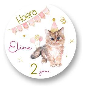 Kitten Sluitstickers