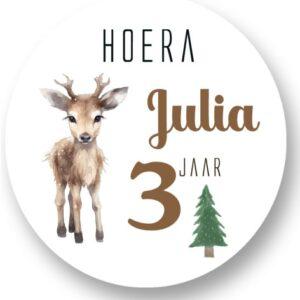Hertje Sluitstickers