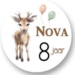 Hertje Sluitstickers