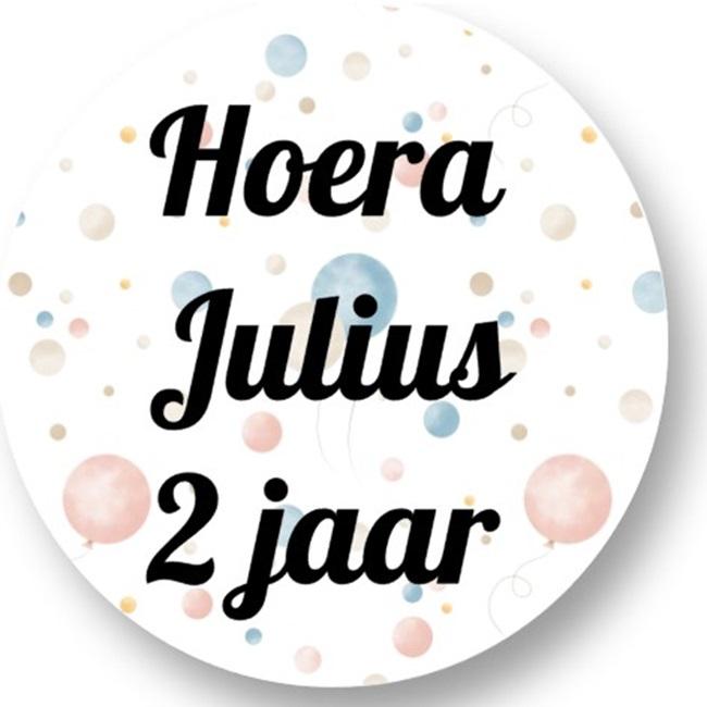 Ballonnen Sluitstickers