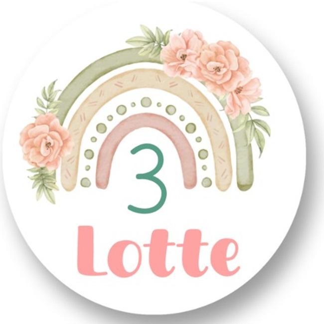 Regenboog Sluitstickers