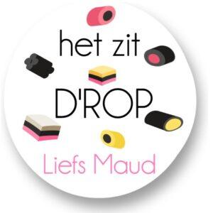 Het zit d'rop Sluitstickers