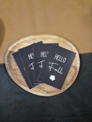 Hello Fall minikaartje