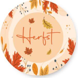 Herfst Sluitstickers
