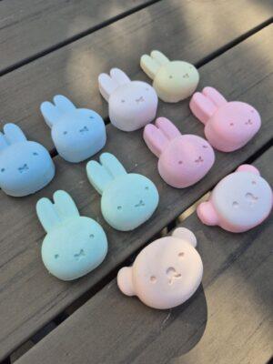 Konijn Stoepkrijt 10 stuks