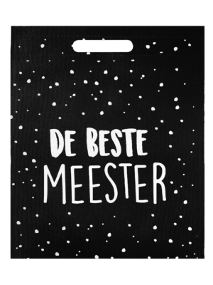 De Beste Meester Tas Zwart