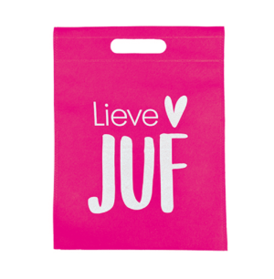 Lieve Juf Tas Roze