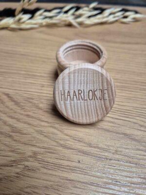 Bewaarpotje Haarlokje