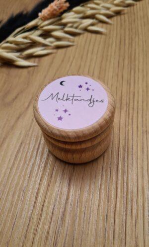 Bewaarpotje Melktanden Roze