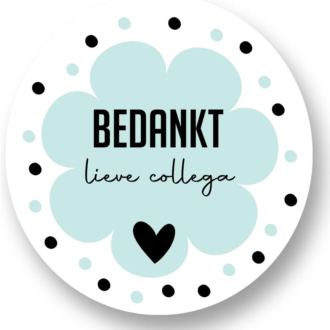 Bedankt lieve Collega Sluitstickers