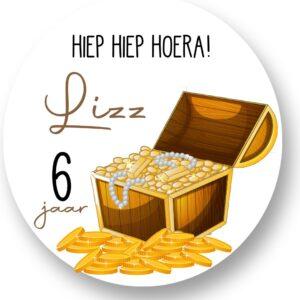 Schatkist Sluitstickers