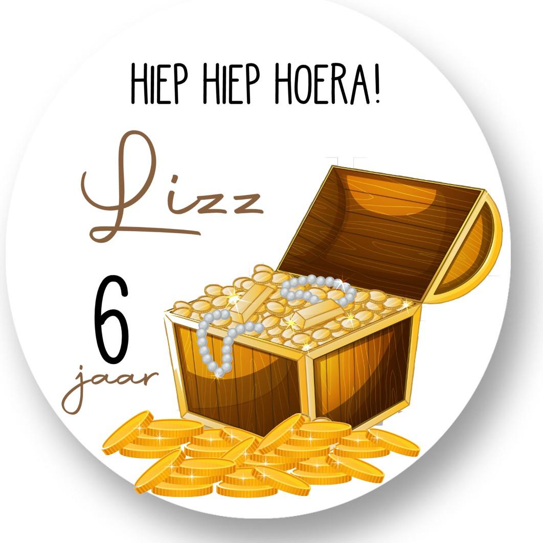 Schatkist Sluitstickers