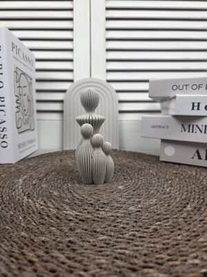 Familie beeldjes gezin van 4