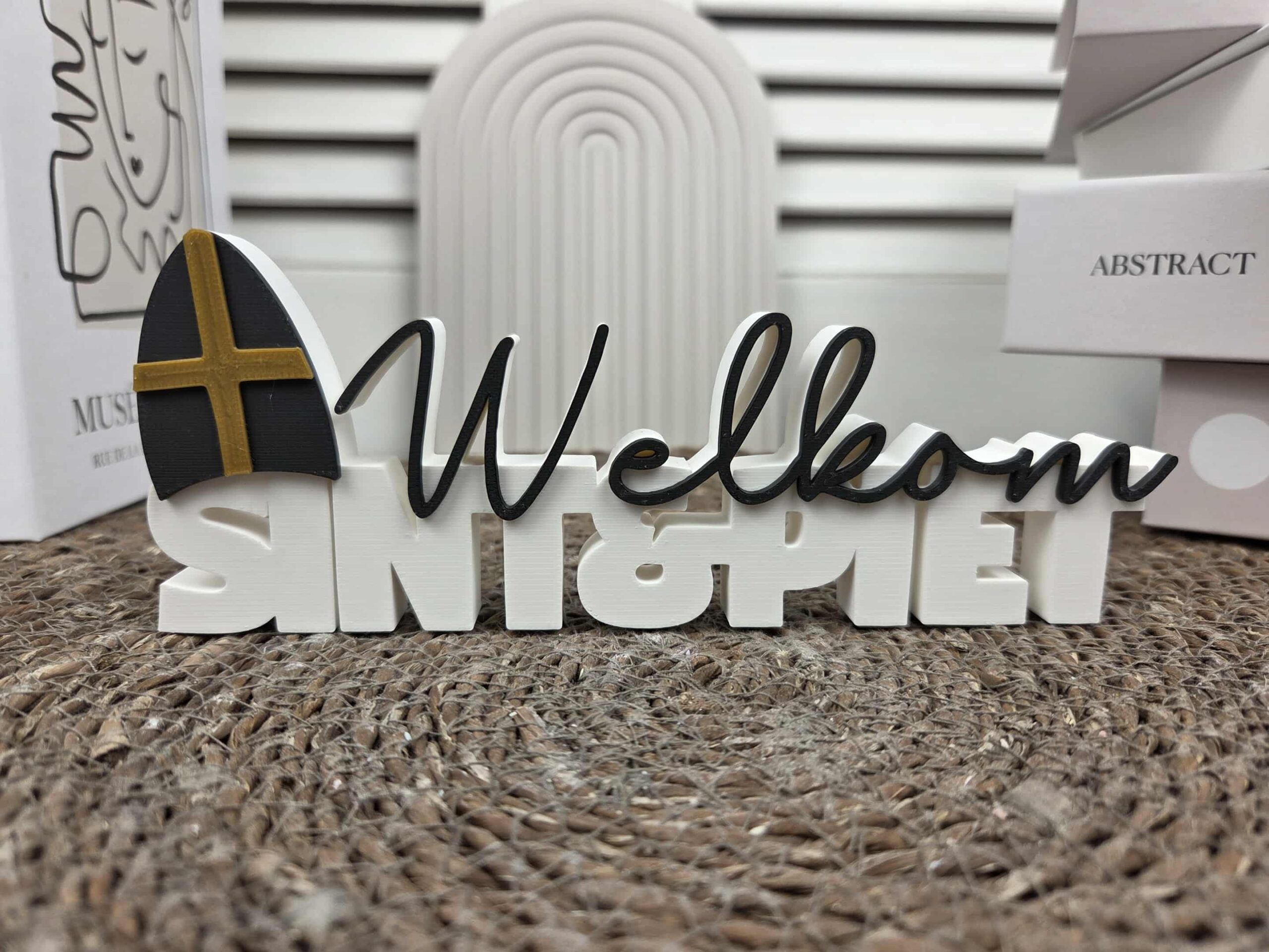 Tekstwoord "Welkom Sint en Piet" - Afbeelding 4