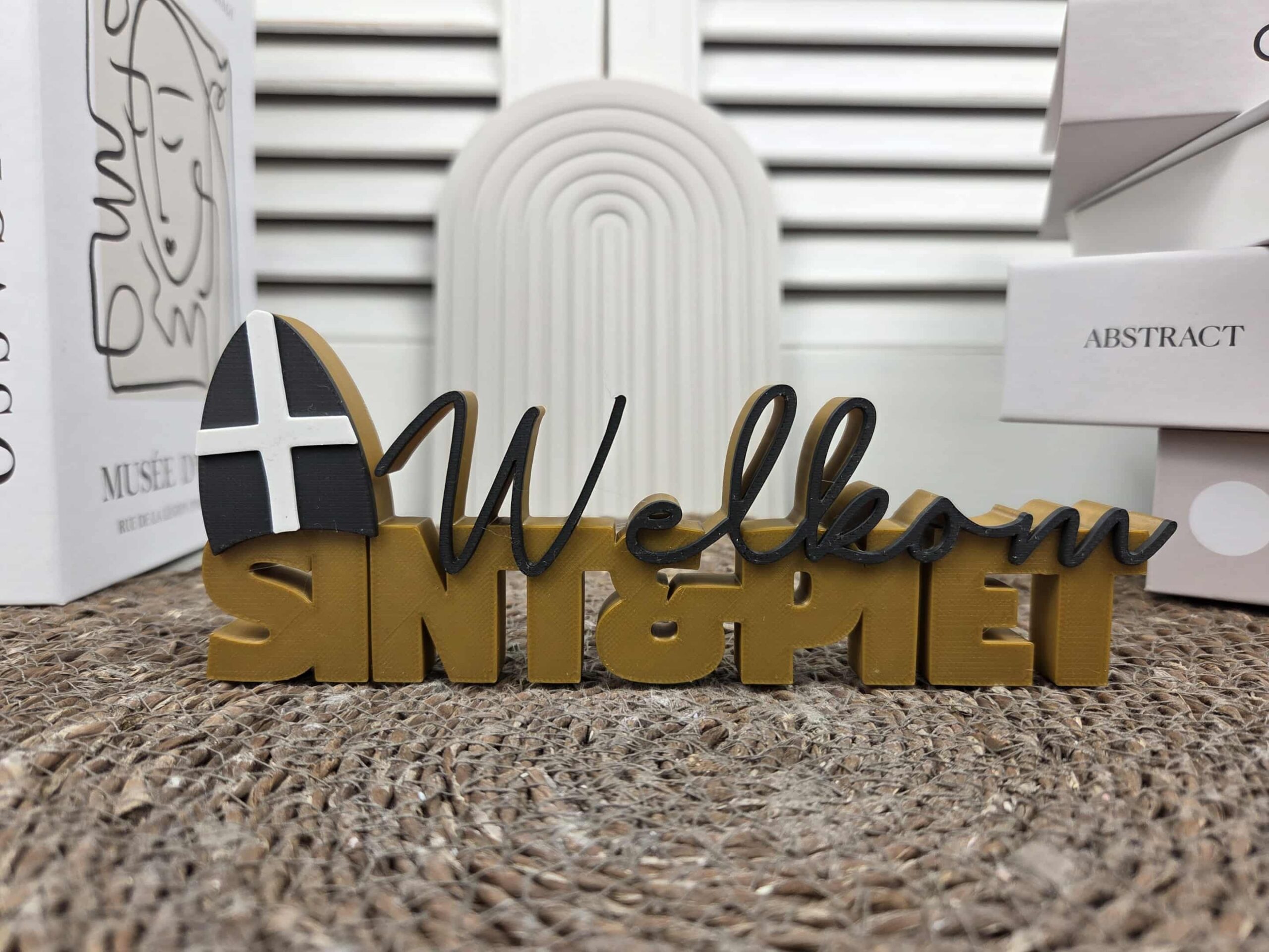 Tekstwoord "Welkom Sint en Piet" - Afbeelding 3