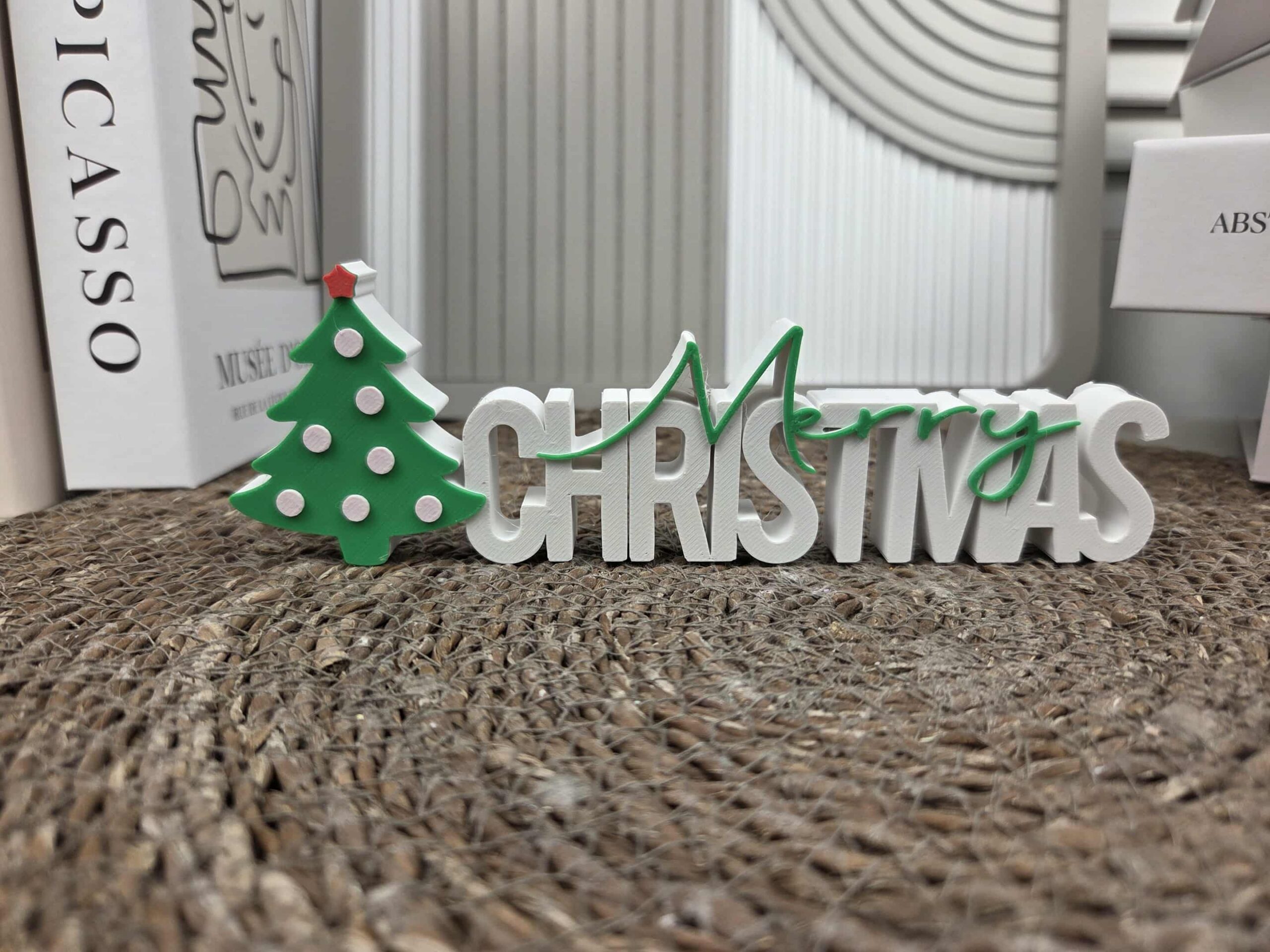 Tekstwoord "Merry Christmas" - Afbeelding 2