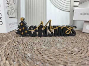 Tekstwoord "Merry Christmas"