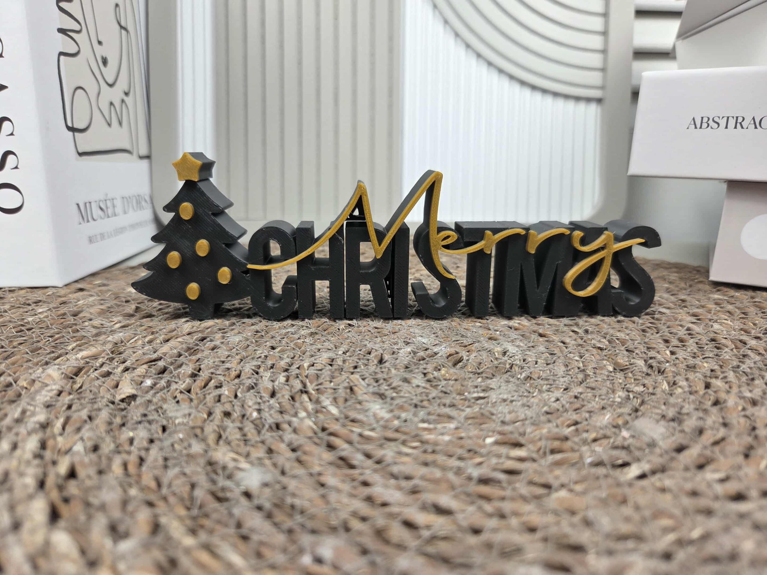 Tekstwoord "Merry Christmas"