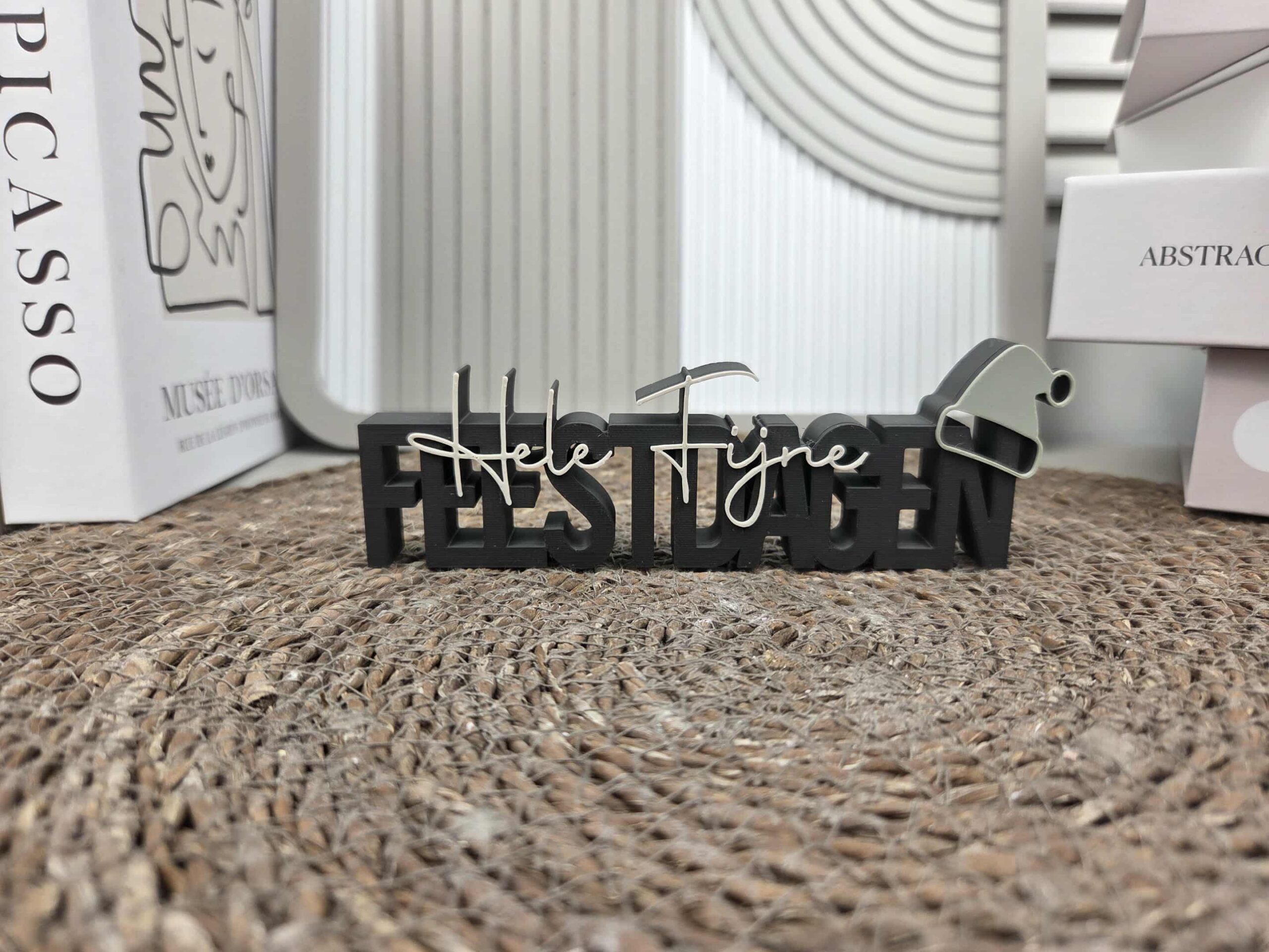 Tekstwoord "Hele fijne Feestdagen" - Afbeelding 3