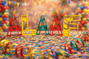 Carnaval Alaaf letters