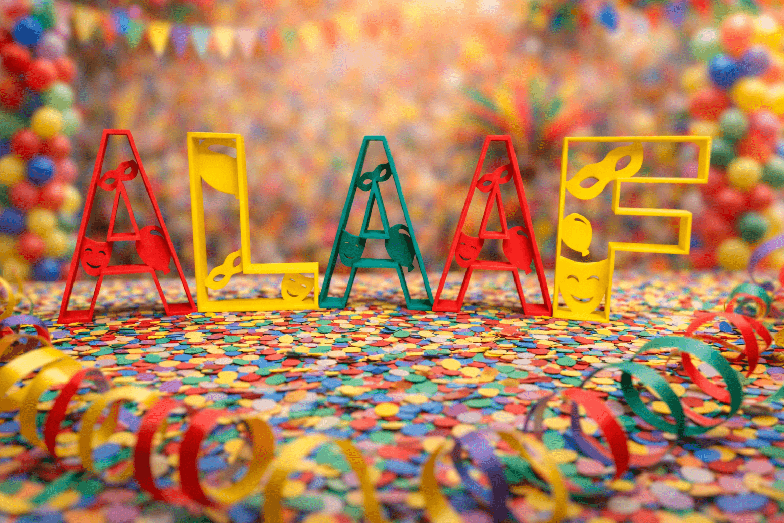 Carnaval Alaaf letters