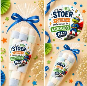 Stoer gedag Sluitstickers