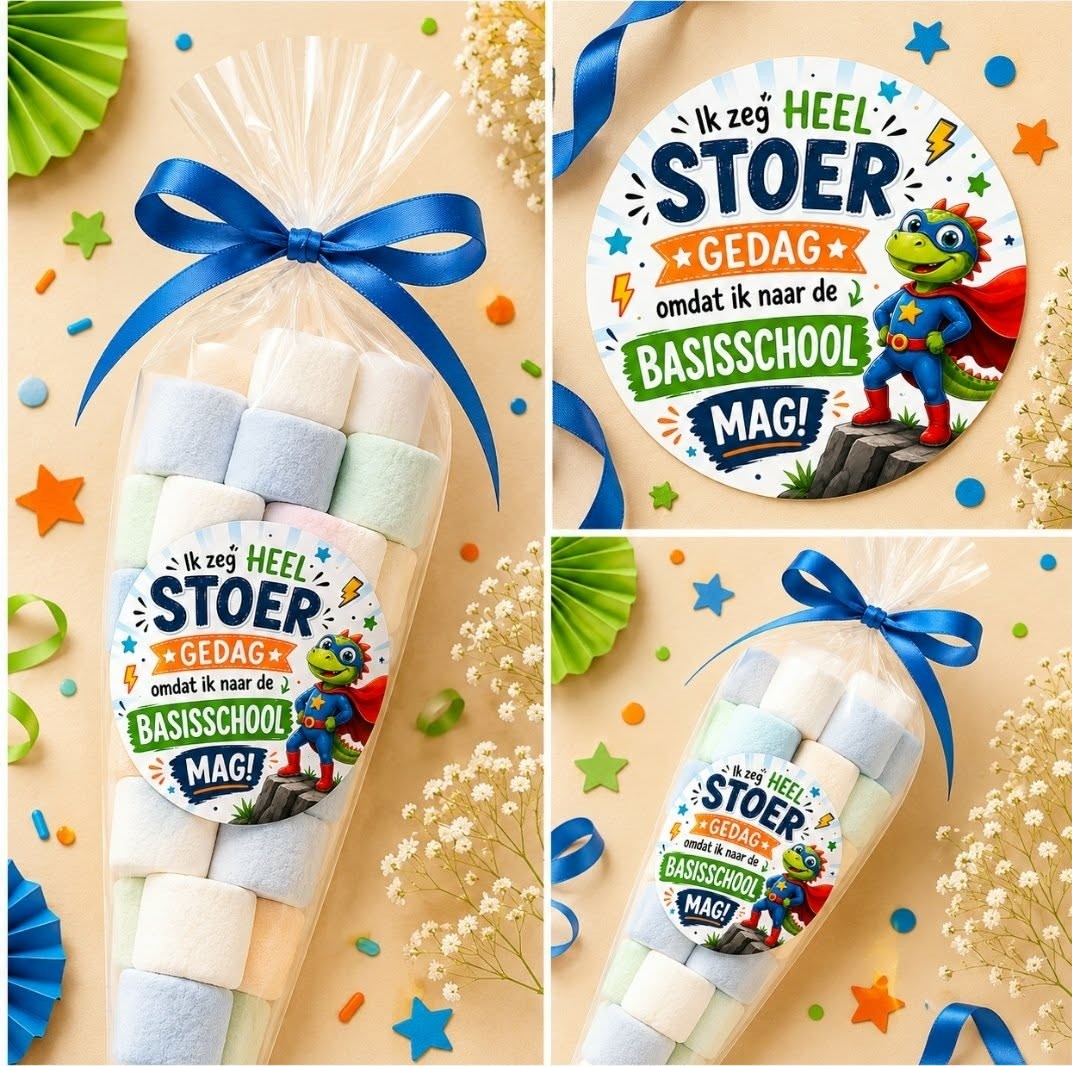 Stoer gedag Sluitstickers