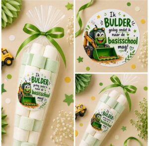 Bulder gedag Sluitstickers